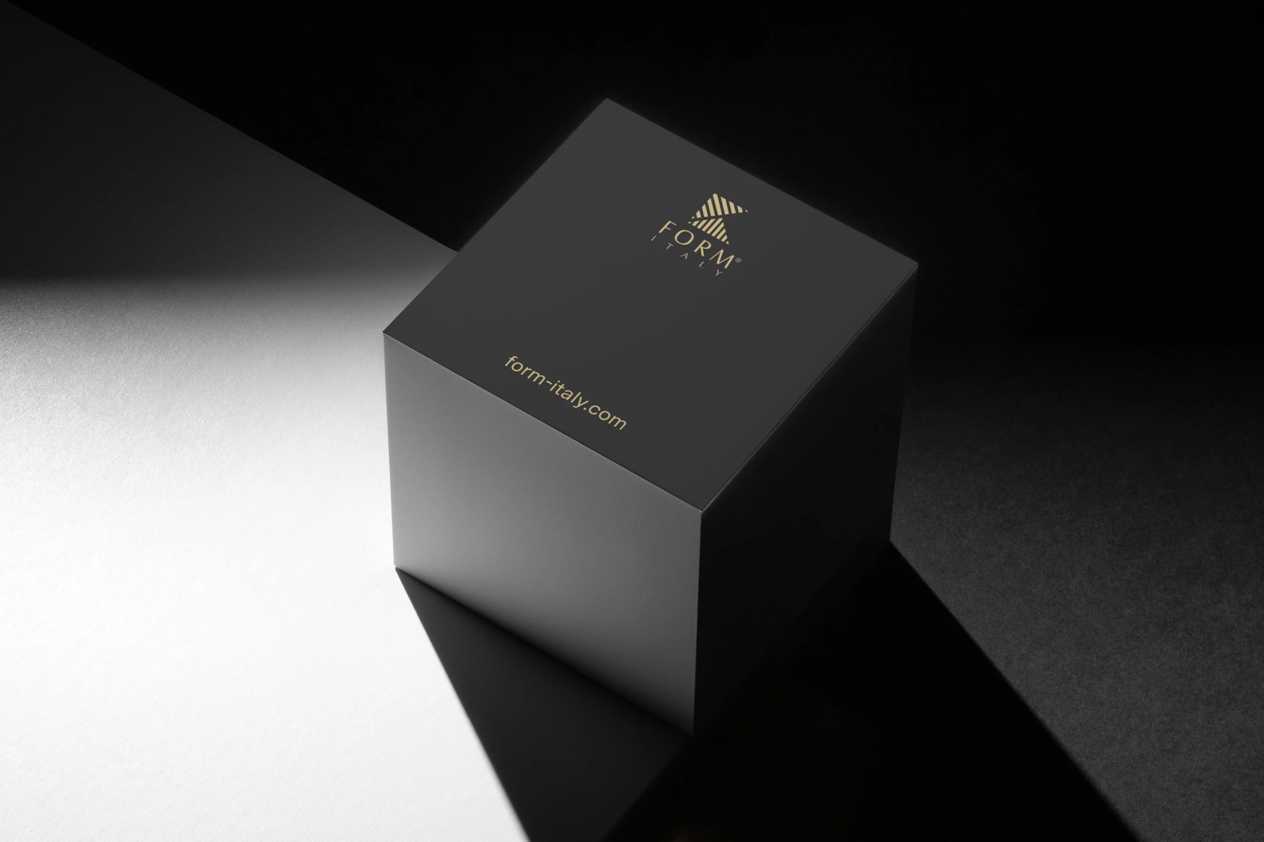 Black Form Italy branded box