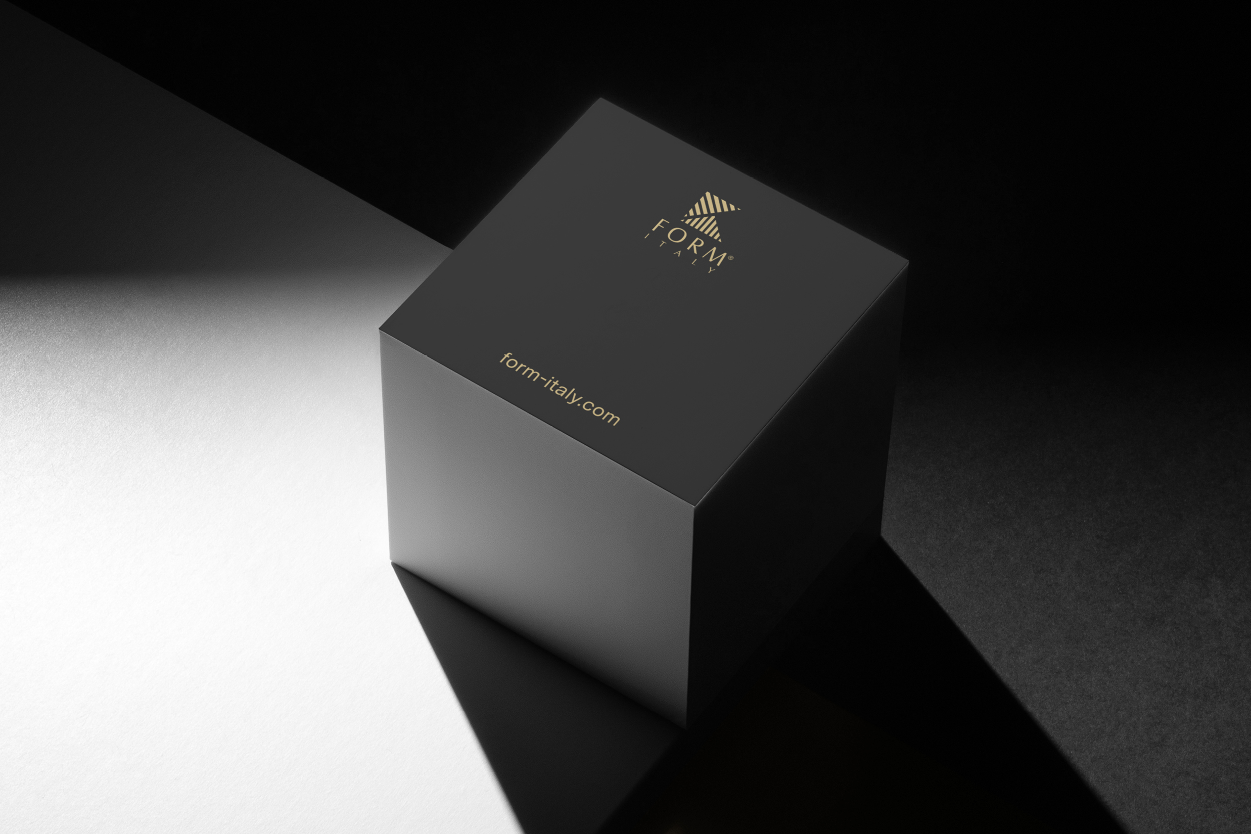 Black Form Italy branded box